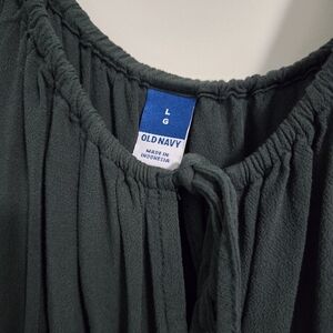 Old Navy Dress L hunter green